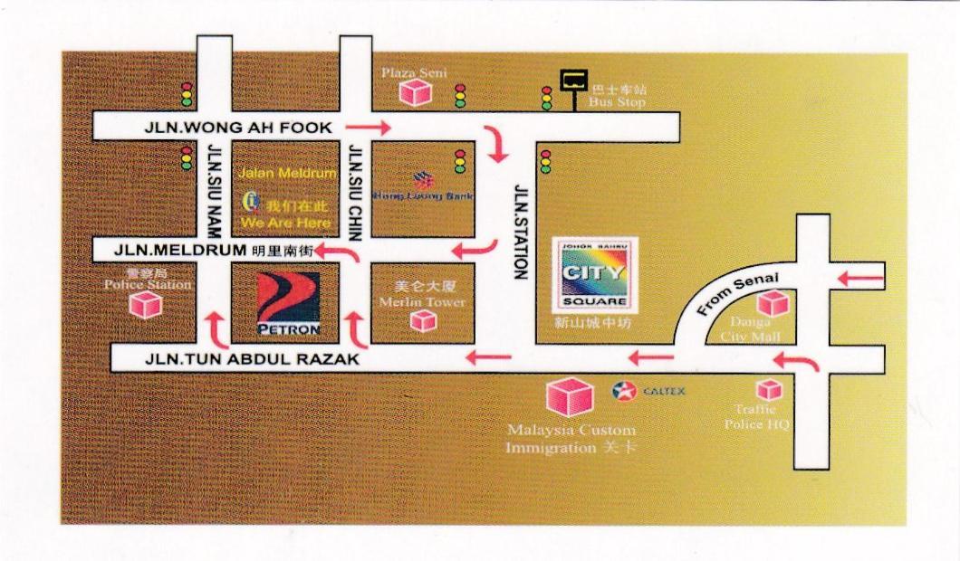 Hotel Ciq @ Wong Ah Fook Johor Bahru Exterior photo